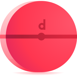 diámetro icono