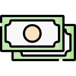 бумажные деньги иконка
