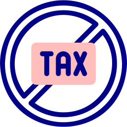 세금 없음 icon