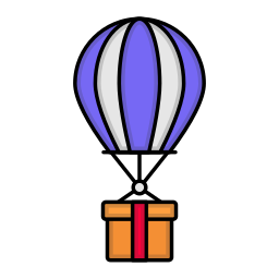 drop verzending icoon