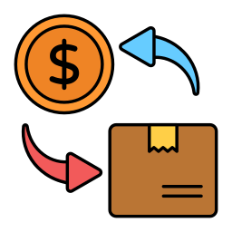 Money exchange icon