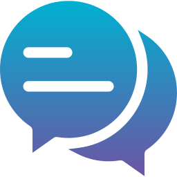 Chat bubble icon