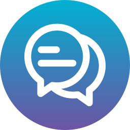 Chat bubble icon