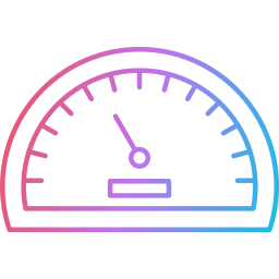 vitesse de la voiture Icône