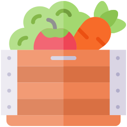pudełko na warzywa ikona
