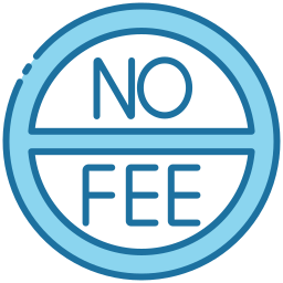 No fee icon