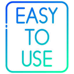 Easy to use icon