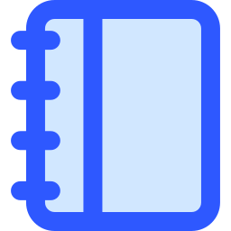 Spring notebook icon