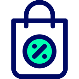 Shopping bag icon