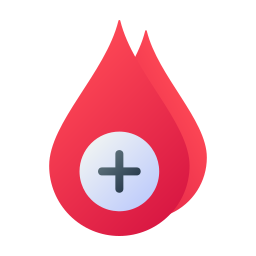 Blood droplet icon