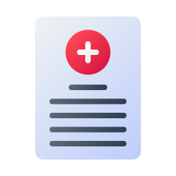 Medical record icon