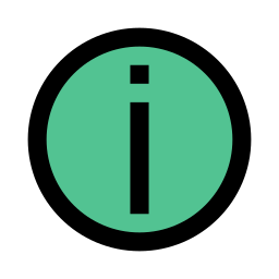 Информационная кнопка иконка