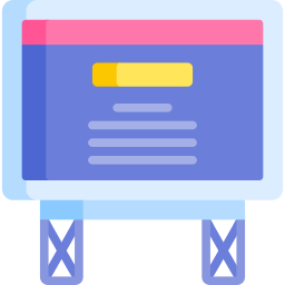 Digital signage icon