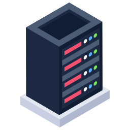 archiviazione del server icona