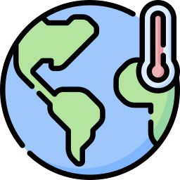 Climate change icon