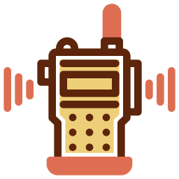 walkie talkie icono