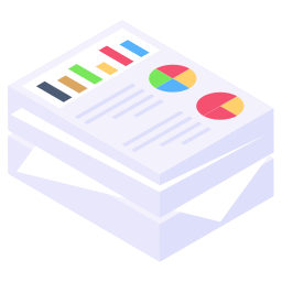 Business report icon