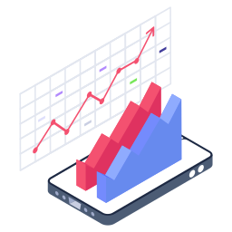 Area chart icon