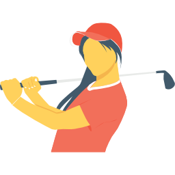 golfista icono
