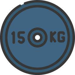 Weight plates icon