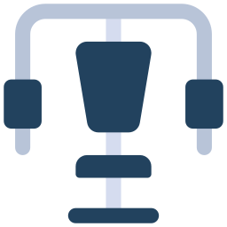 maquina de gimnasio icono