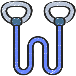 Resistance band icon