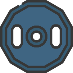 Weight plates icon