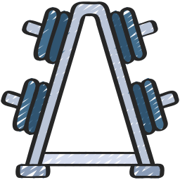 Weight plates icon