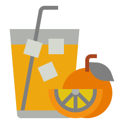 Lemon tea icon