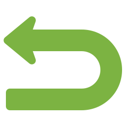 Turn left icon