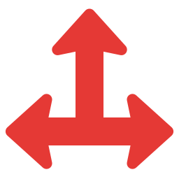 Triple arrows icon