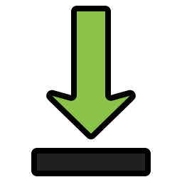 Down arrow icon