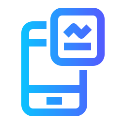 mobiele analyses icoon