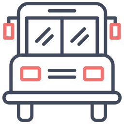 bus scolaire Icône