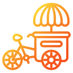 Food stall icon