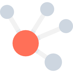 molécules Icône