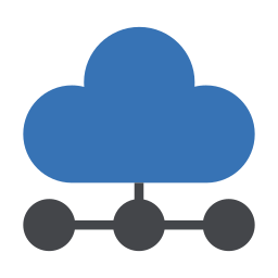 Cloud computing icon