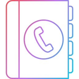 Contact book icon