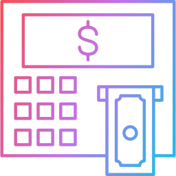 Atm machine icon