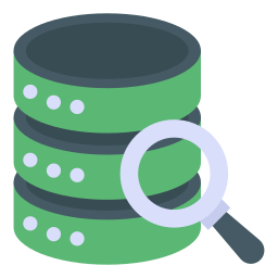 Data searching icon