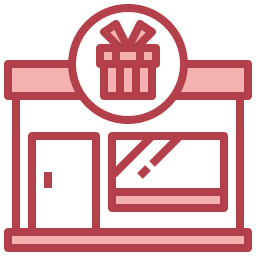 Gift shop icon