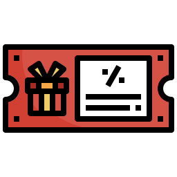 Gift voucher icon