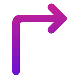 Turn right icon