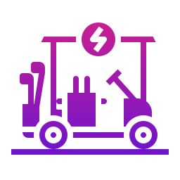 voiture électrique Icône