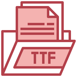 Расширение ttf иконка