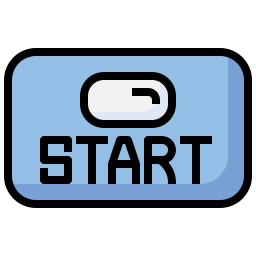startknop icoon