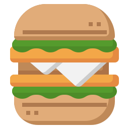 hamburguesa icono