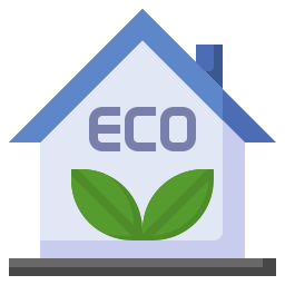 eco-huis icoon