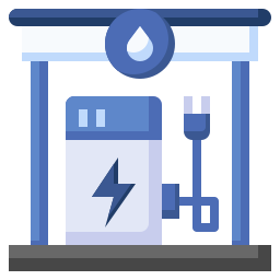 Electric station icon