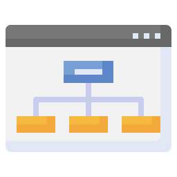 diagrama de flujo icono